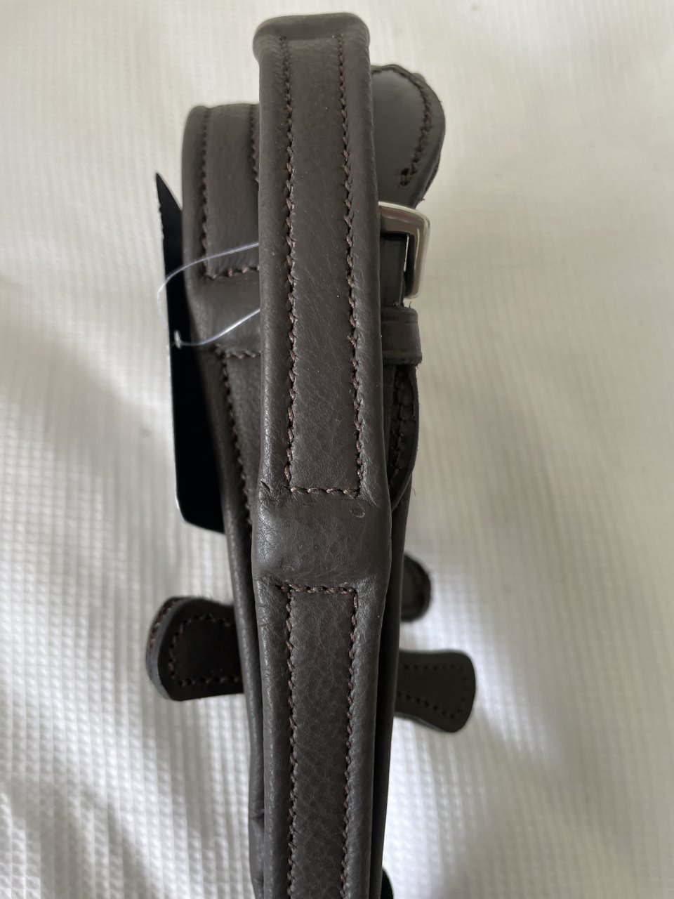 Leather Reins with hand stoppers-New